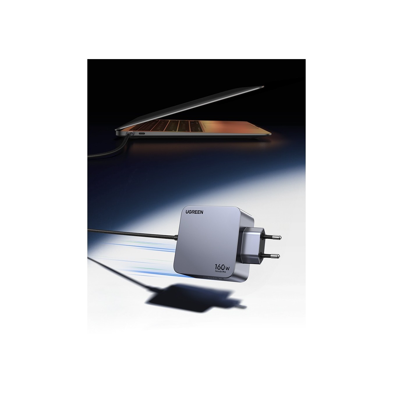 UGREEN Nexode Pro 160W GaN Charger with USB-C Cable - Characteristics — Buy in Cyprus with Fast Delivery