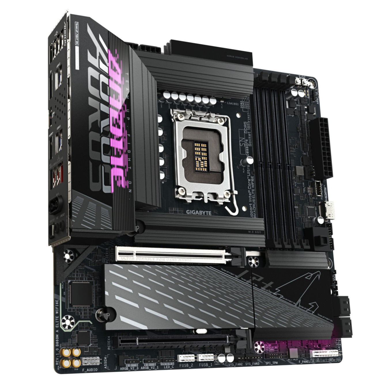 GIGABYTE GA-B860M A ELITE WIFI6E - LGA1851 | DDR5 4x64GB (256GB) | Micro-ATX | WiFi 6E — Buy in Cyprus with Fast Delivery