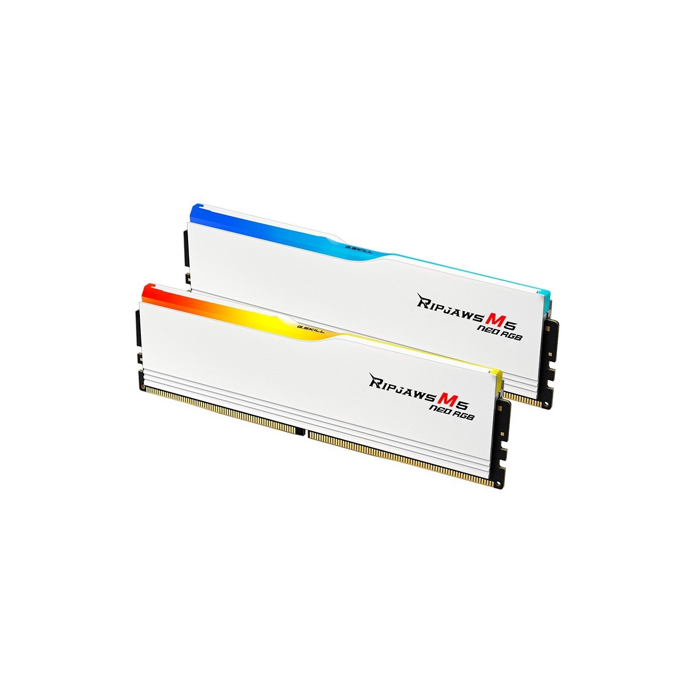 64 GB G.Skill DIMM 6000 (2x 32 GB) Dual-Kit - F5-6000J2836G32GX2-RM5NRW - Multicolour RGB, DDR5-6000, CL28, AMD EXPO