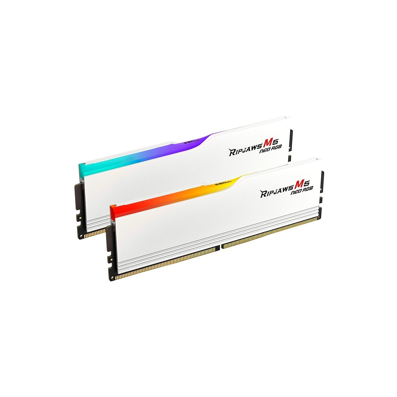 64 GB G.Skill DIMM 6000 (2x 32 GB) Dual-Kit - F5-6000J2836G32GX2-RM5NRW - Multicolour RGB, DDR5-6000, CL28, AMD EXPO