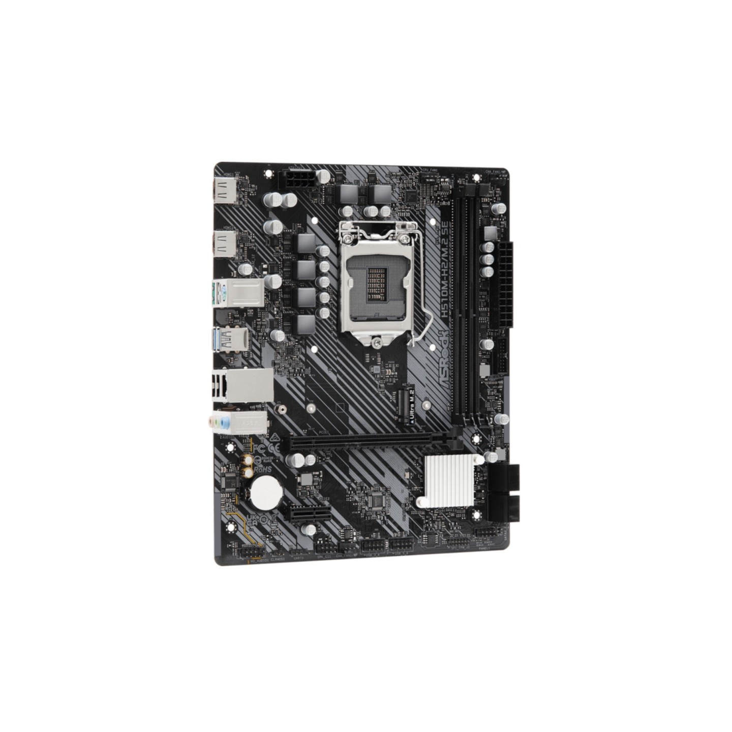 ASRock H510M-H2/M.2 SE LGA1200 Micro-ATX Motherboard - 64GB DDR4 (Boxed) — Buy in Cyprus with Fast Delivery