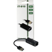 Adapter USB 3.0 to RJ45 Gigabit LAN - IT-810 - (Black) — Buy in Cyprus with Fast Delivery