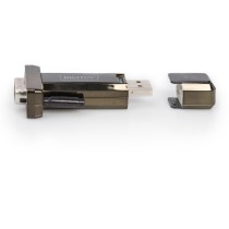 DIGITUS Adapter USB2.0 A - to seriell D-Sub9 St St + 0.8m Kab retail - Black — Buy in Cyprus with Fast Delivery