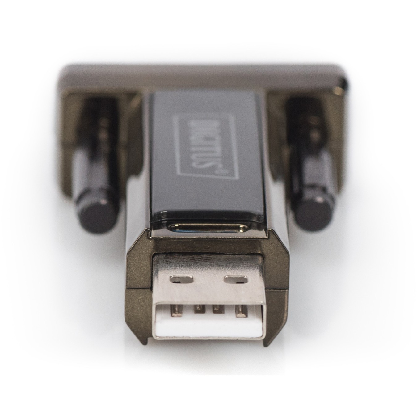 DIGITUS Adapter USB2.0 A - to seriell D-Sub9 St St + 0.8m Kab retail - Black — Buy in Cyprus with Fast Delivery
