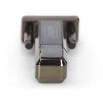 DIGITUS Adapter USB2.0 A - to seriell D-Sub9 St St + 0.8m Kab retail - Black — Buy in Cyprus with Fast Delivery