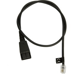 Buy Jabra QD Cable - RJ10 Lucent & Cisco 79xx - Smooth finish in Cyprus, Nicosia, Limassol, Larnaka, Pafos