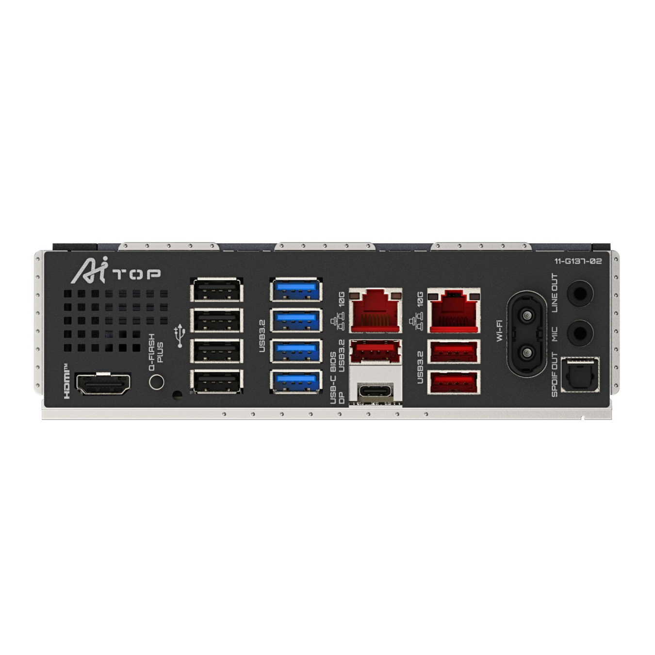 Gigabyte GA-B850 AI TOP - AM5 ATX Motherboard, AMD B850, DDR5 4x DIMM (up to 256GB), Wi‑Fi 7, 10GbE, 3x M.2