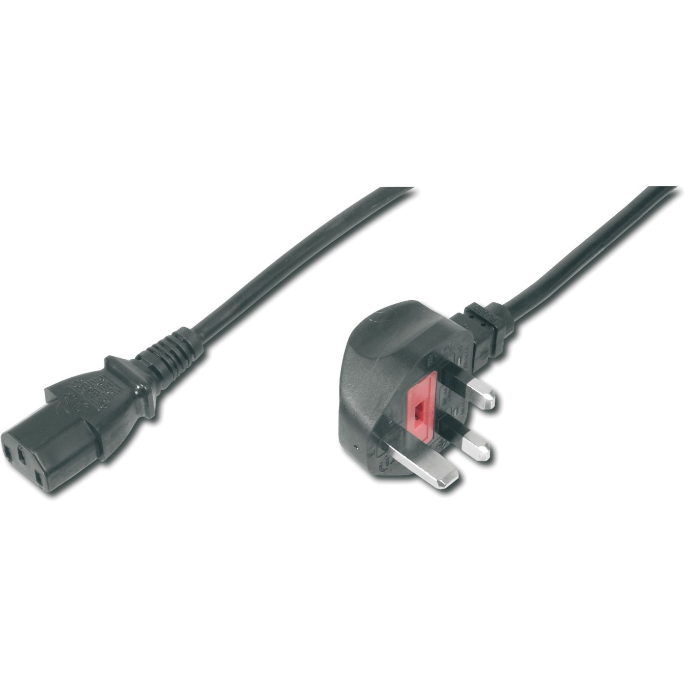 DIGITUS British Power Cable - 1.8m - Black — Buy in Cyprus with Fast Delivery