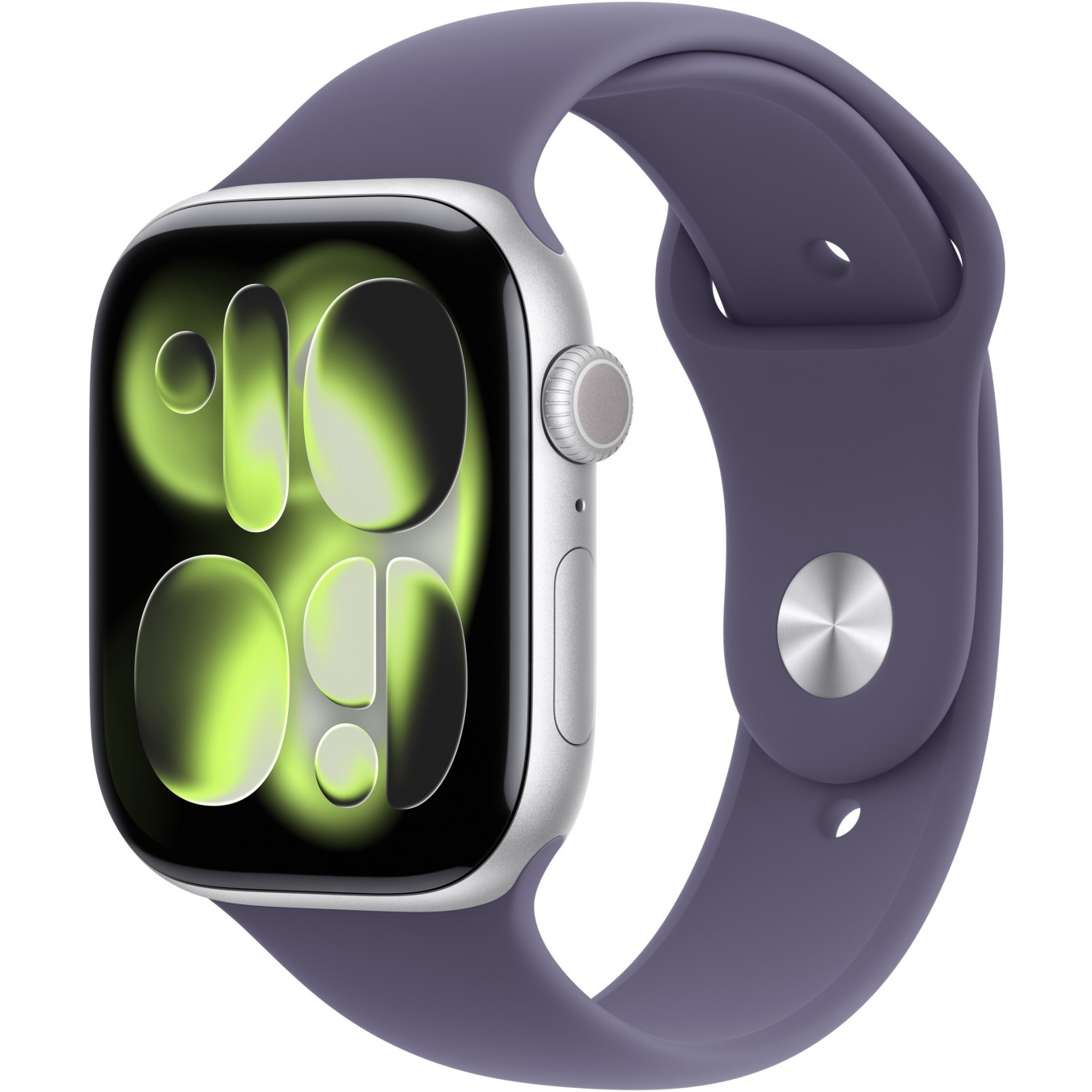 Apple Watch S11 Aluminium 46mm Silber (Sportarmband nebelviolett) S M — Buy in Cyprus with Fast Delivery