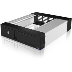 Buy ICY BOX IB-158SK-B Carrier Panel 5.25 to 3.5 SATA/SAS, Trayless EasySwap, Bl... in Cyprus, Nicosia, Limassol, Larnaka, Pafos