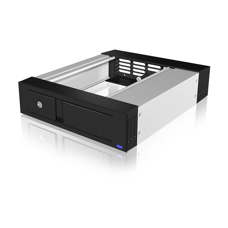 Buy ICY BOX IB-158SK-B Carrier Panel 5.25 to 3.5 SATA/SAS, Trayless EasySwap, Bl... in Cyprus, Nicosia, Limassol, Larnaka, Pafos