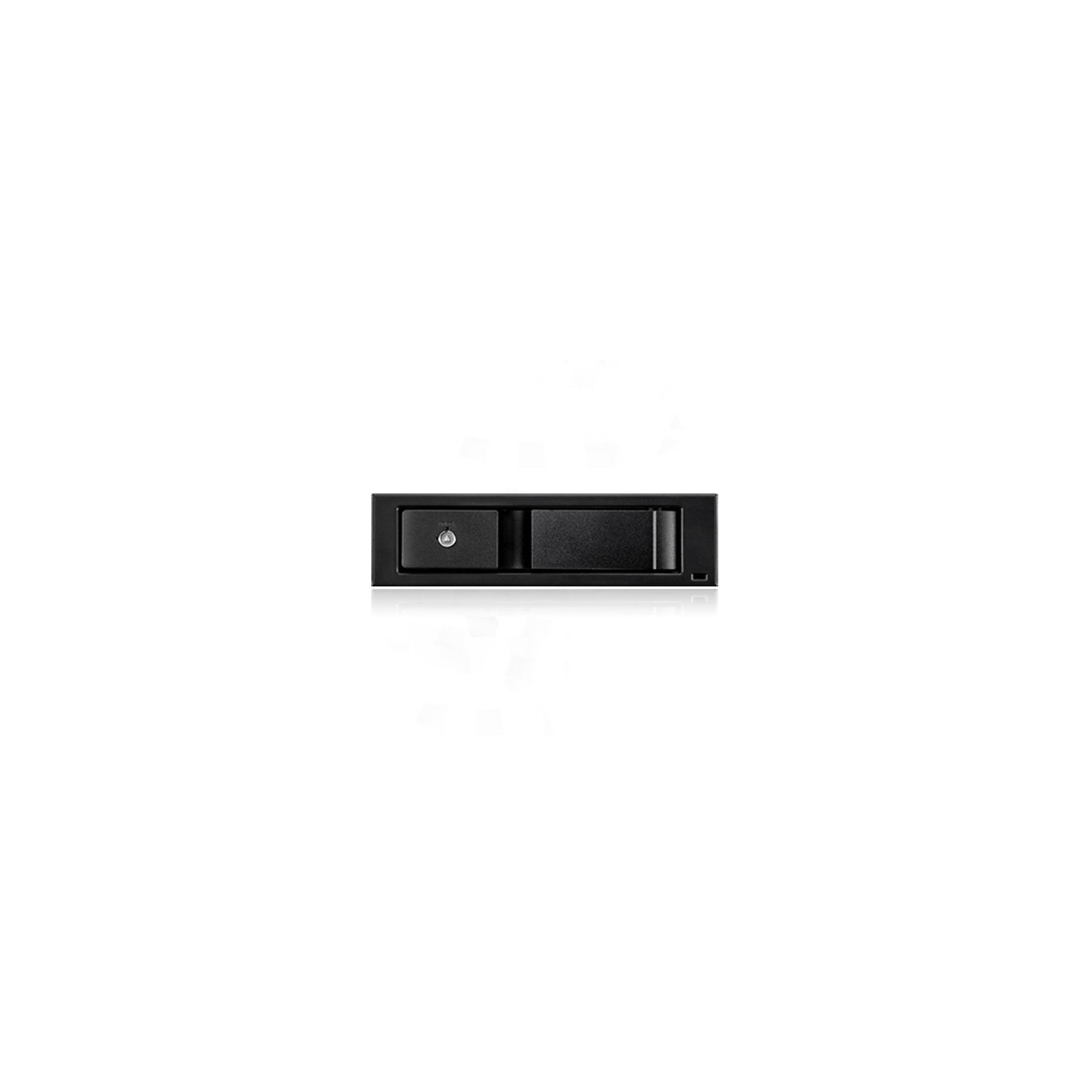 ICY BOX IB-158SK-B Carrier Panel 5.25 to 3.5 SATA/SAS, Trayless EasySwap, Black Aluminium — Buy in Cyprus with Fast Delivery