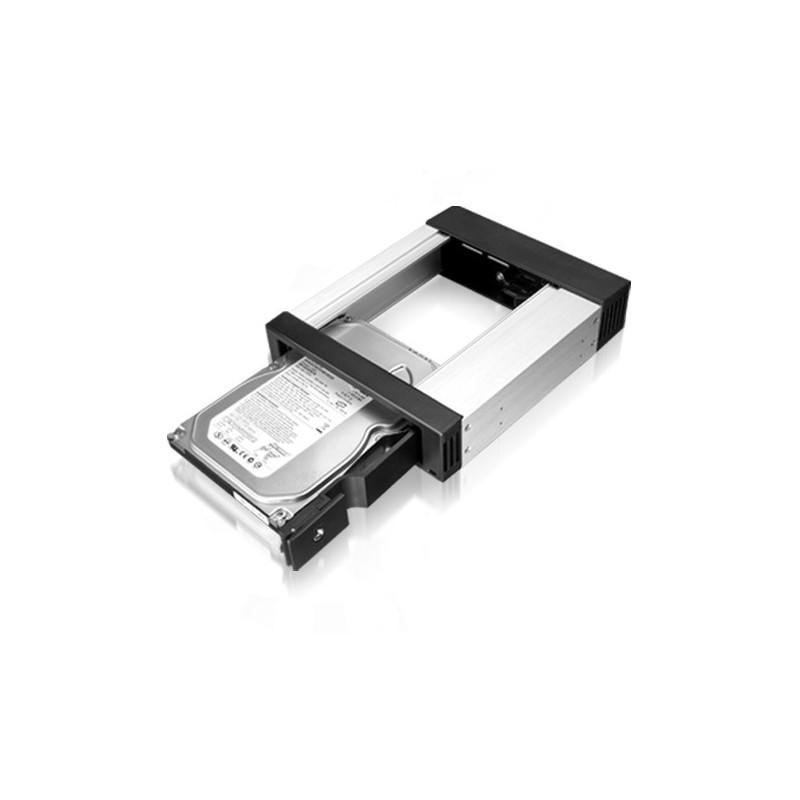 Buy ICY BOX IB-158SK-B Carrier Panel 5.25 to 3.5 SATA/SAS, Trayless EasySwap, Bl... in Cyprus, Nicosia, Limassol, Larnaka, Pafos