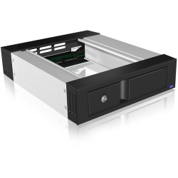 Buy ICY BOX IB-158SK-B Carrier Panel 5.25 to 3.5 SATA/SAS, Trayless EasySwap, Bl... in Cyprus, Nicosia, Limassol, Larnaka, Pafos