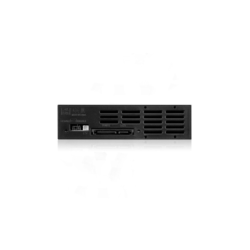 Buy ICY BOX IB-158SK-B Carrier Panel 5.25 to 3.5 SATA/SAS, Trayless EasySwap, Bl... in Cyprus, Nicosia, Limassol, Larnaka, Pafos