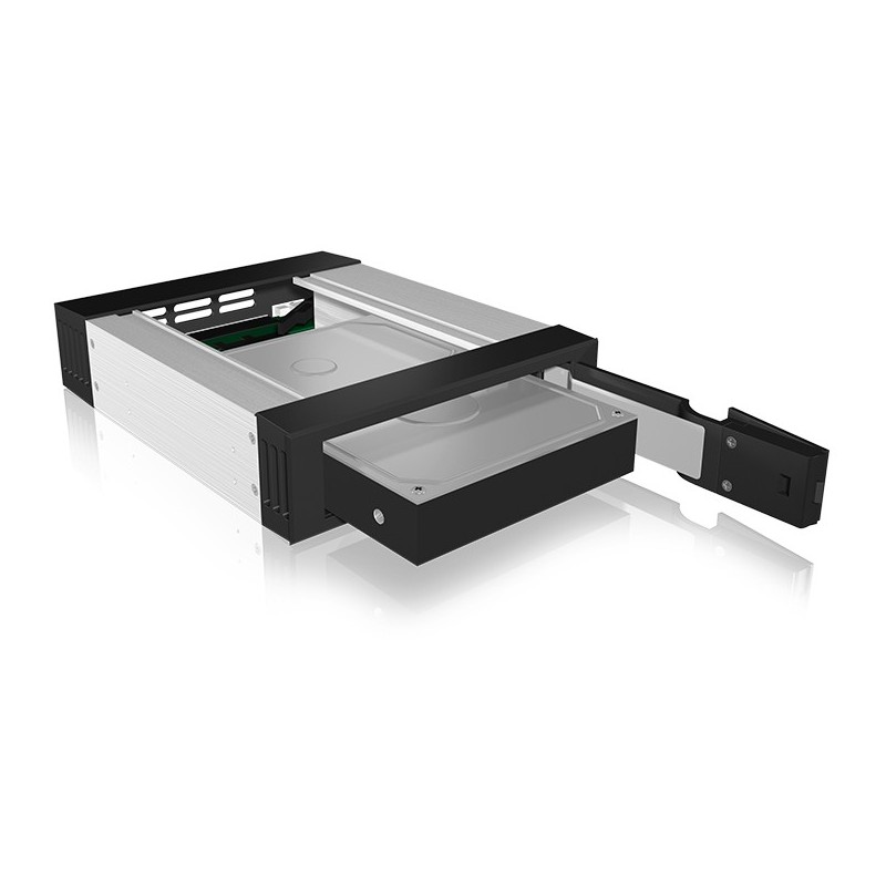 Buy ICY BOX IB-158SK-B Carrier Panel 5.25 to 3.5 SATA/SAS, Trayless EasySwap, Bl... in Cyprus, Nicosia, Limassol, Larnaka, Pafos