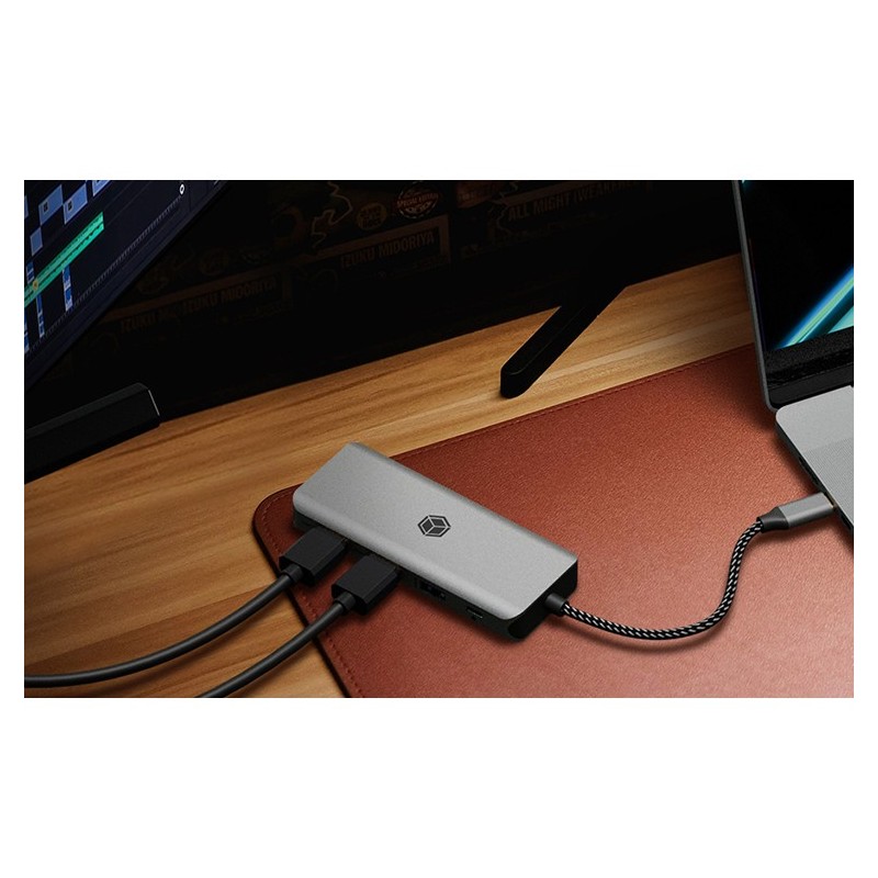 Buy ICY BOX IB-DK4012-CPD USB-C 9-in-1 PD 100W Docking Station - IB-DK4012-CPD -... in Cyprus, Nicosia, Limassol, Larnaka, Pafos