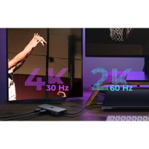 ICY BOX IB-DK4012-CPD USB-C 9-in-1 Docking Station – 100W PD, Dual HDMI | Armenius Store