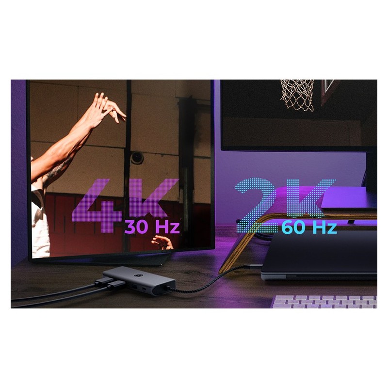 Buy ICY BOX IB-DK4012-CPD USB-C 9-in-1 PD 100W Docking Station - IB-DK4012-CPD -... in Cyprus, Nicosia, Limassol, Larnaka, Pafos