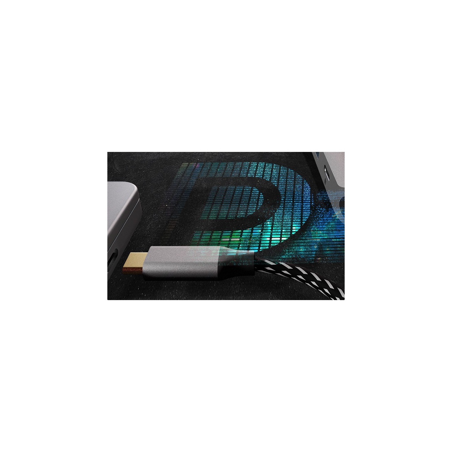 ICY BOX IB-DK4012-CPD USB-C 9-in-1 PD 100W Docking Station - IB-DK4012-CPD - Anthracite/Black