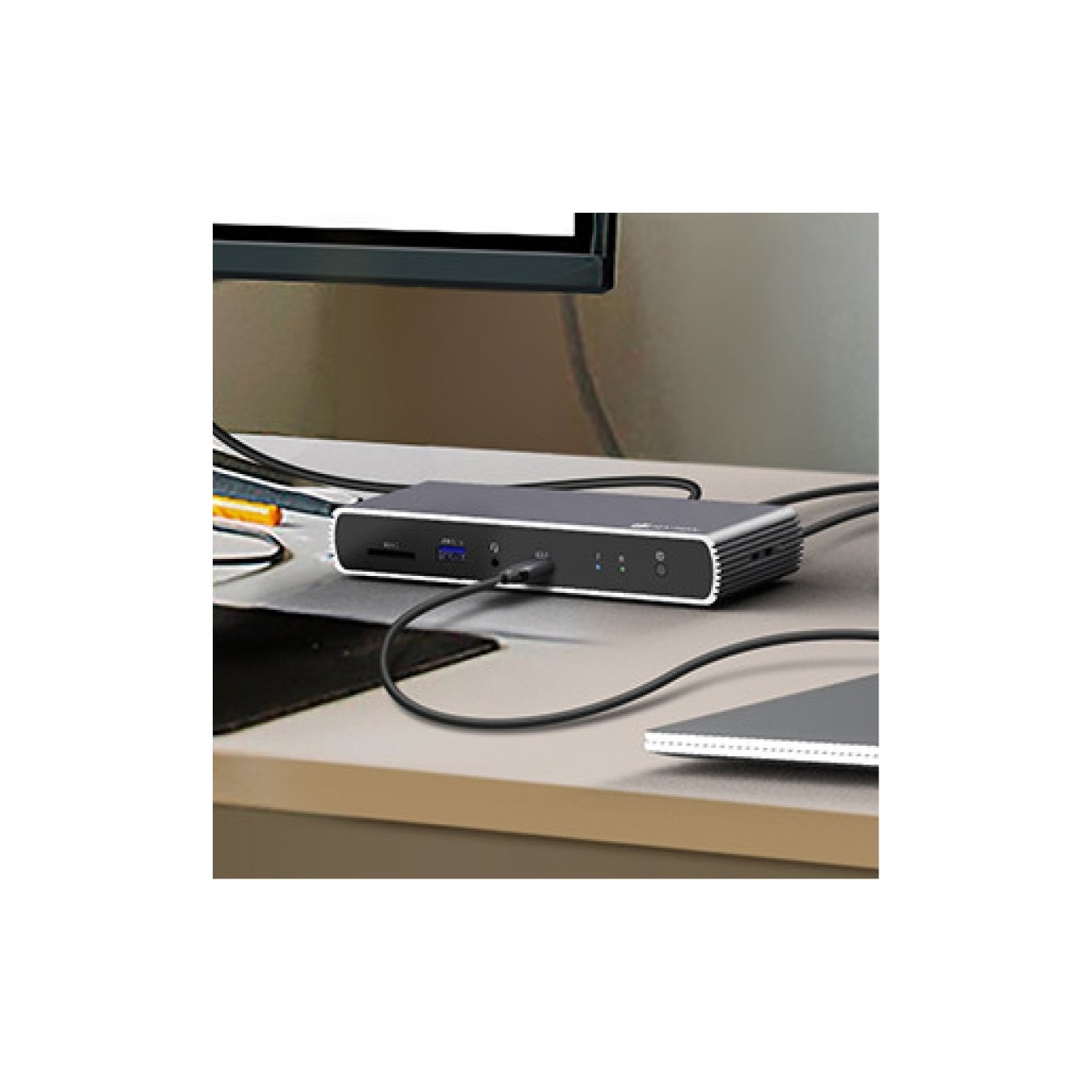 ICY BOX IB-DK4012-CPD USB-C 9-in-1 Docking Station – 100W PD, Dual HDMI | Armenius Store