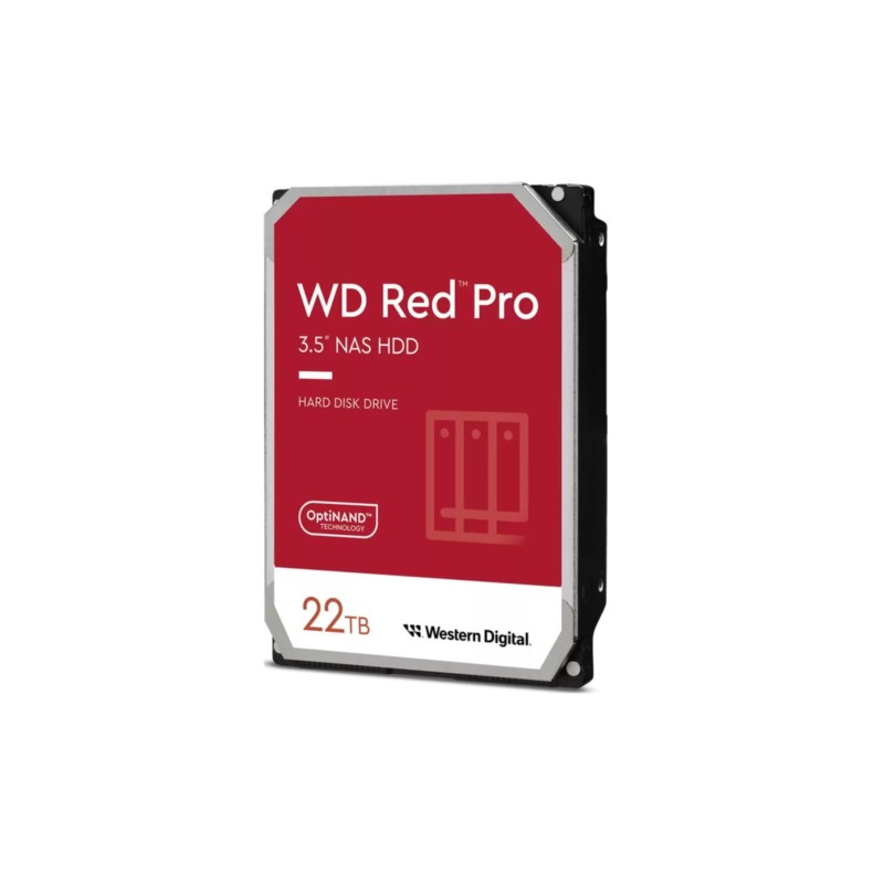 Buy WD Red Pro NAS HDD - WD221KFGX - 22TB 3.5" SATA III 6Gb/s 7200RPM 512MB Cache in Cyprus, Nicosia, Limassol, Larnaka, Pafos