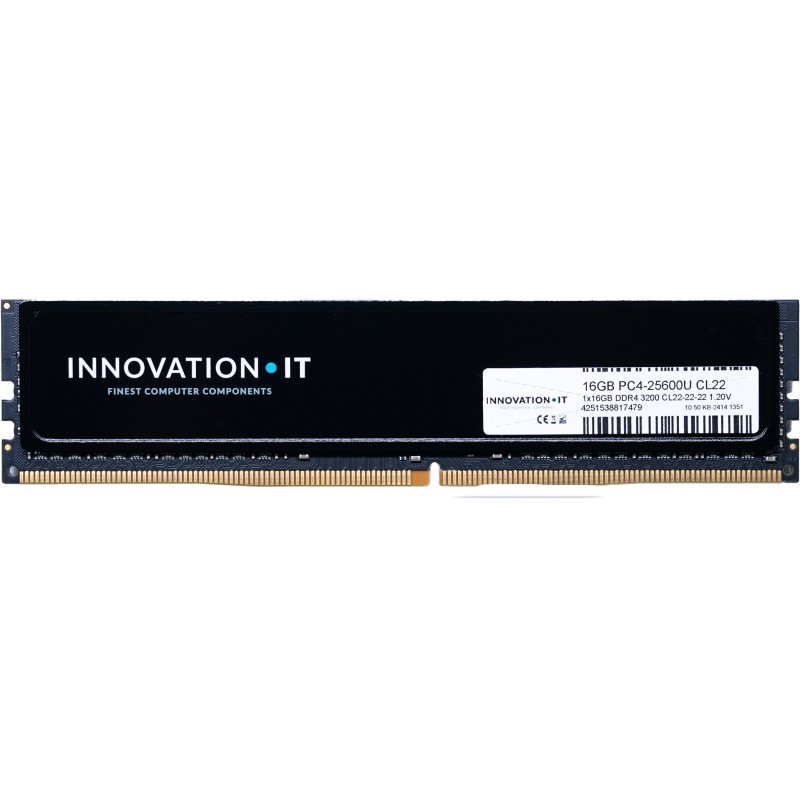 Buy 3200 16GB Innovation IT DDR4 CL22 1.2V with Heatspreader in Cyprus, Nicosia, Limassol, Larnaka, Pafos