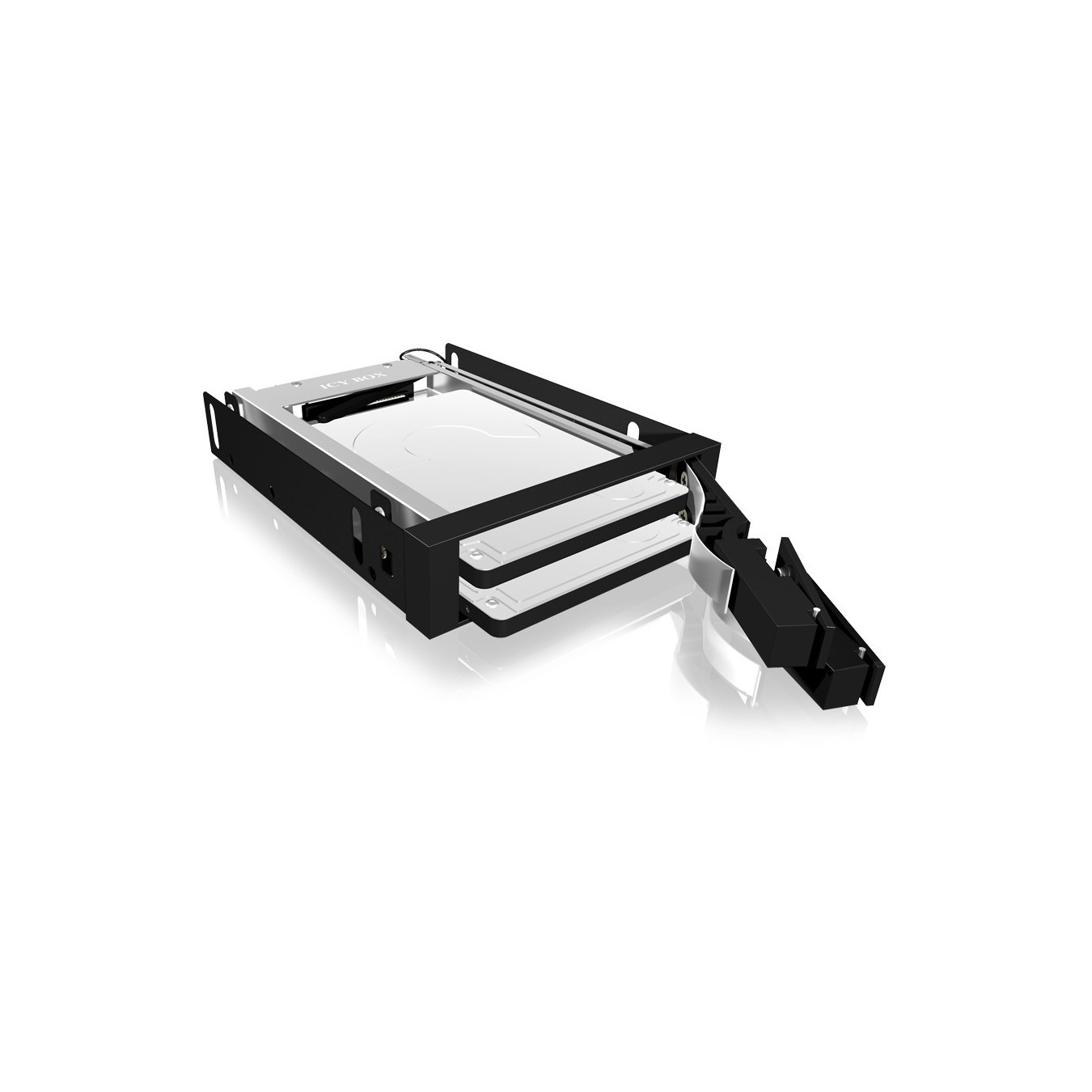 Trayless drive frame - 2x SATA 2.5'' to 2x SATA host for 3.5'' bays - ICY BOX — Buy in Cyprus with Fast Delivery