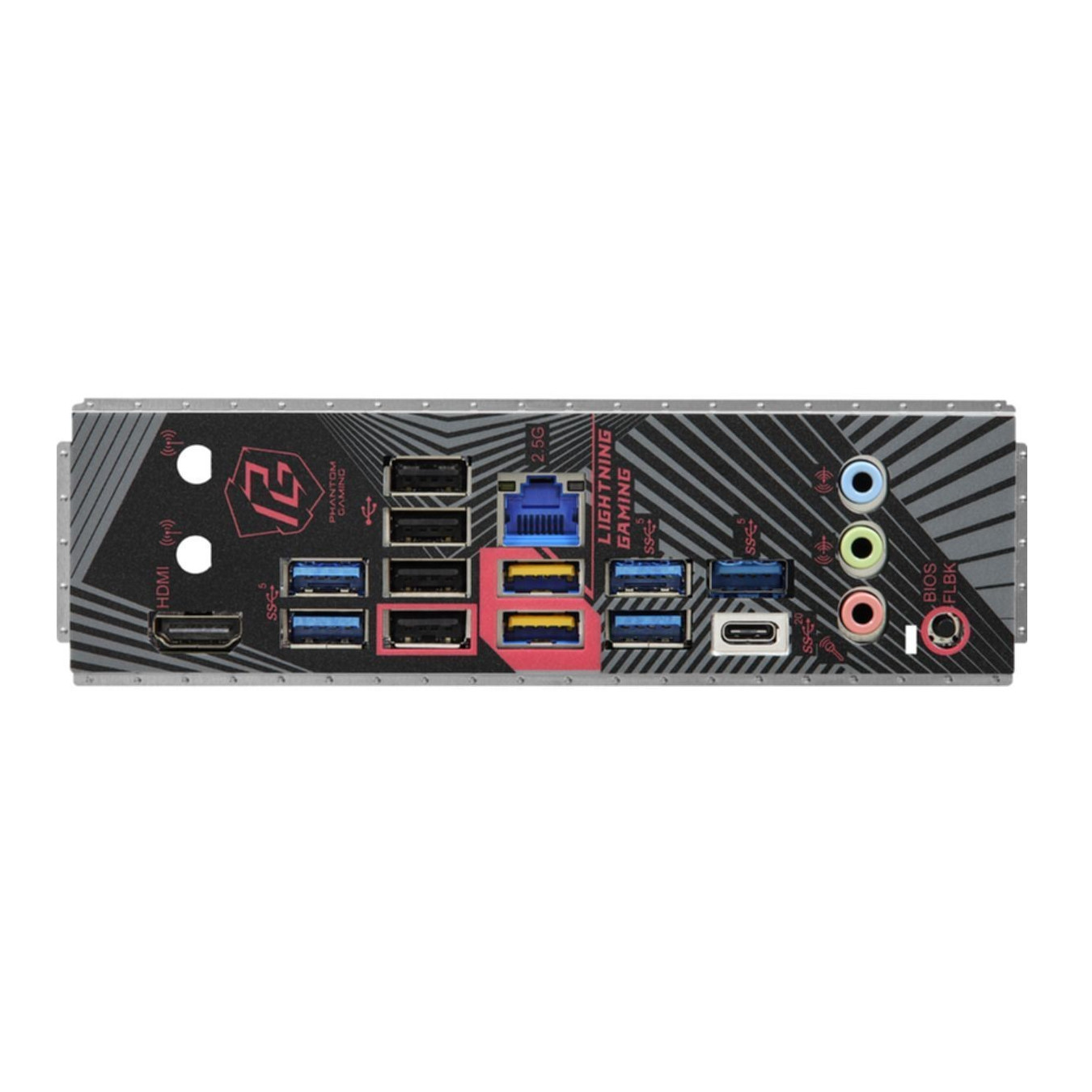 ASRock B650 Phantom Gaming Lightning - AM5 ATX Motherboard - DDR5, 128GB Max, PCIe 5.0, Wi-Fi 6E, 2.5Gb LAN