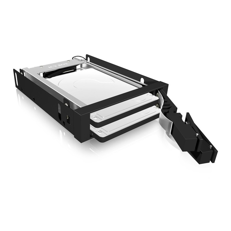Buy Trayless drive frame - 2x SATA 2.5'' to 2x SATA host for 3.5'' bays - ICY BOX in Cyprus, Nicosia, Limassol, Larnaka, Pafos