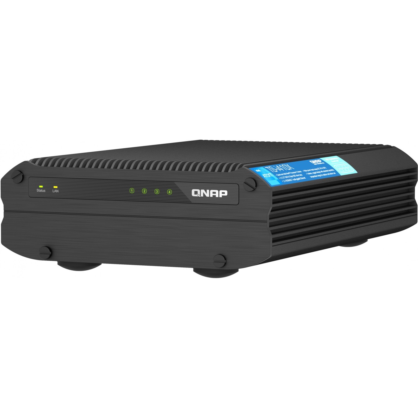 QNAP TS-i410X-8G 4-Bay Desktop NAS 8GB RAM - TS-i410X-8G - 4-Bay NAS, 8GB RAM — Buy in Cyprus with Fast Delivery