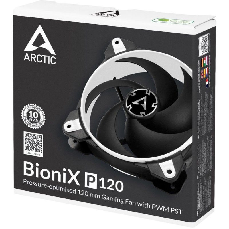 Buy ARCTIC Lüfter BioniX P120 White PWM - BioniX P120 - White, 120 mm, PWM in Cyprus, Nicosia, Limassol, Larnaka, Pafos