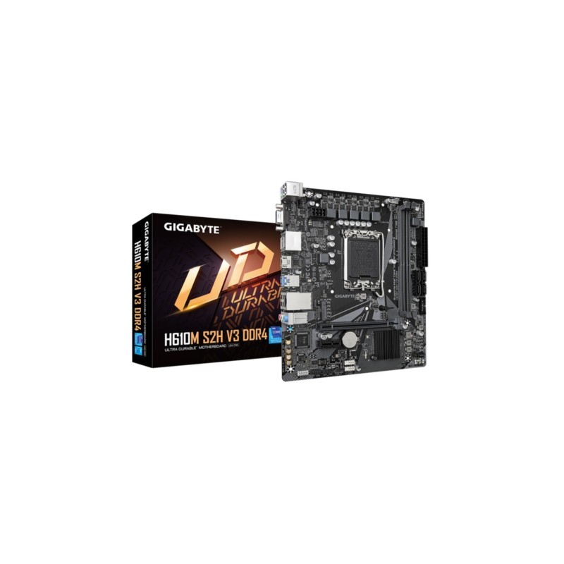 Gigabyte GA-H610M S2H DDR4 V3 LGA1700 mATX Motherboard (Boxed) — Buy in Cyprus with Fast Delivery