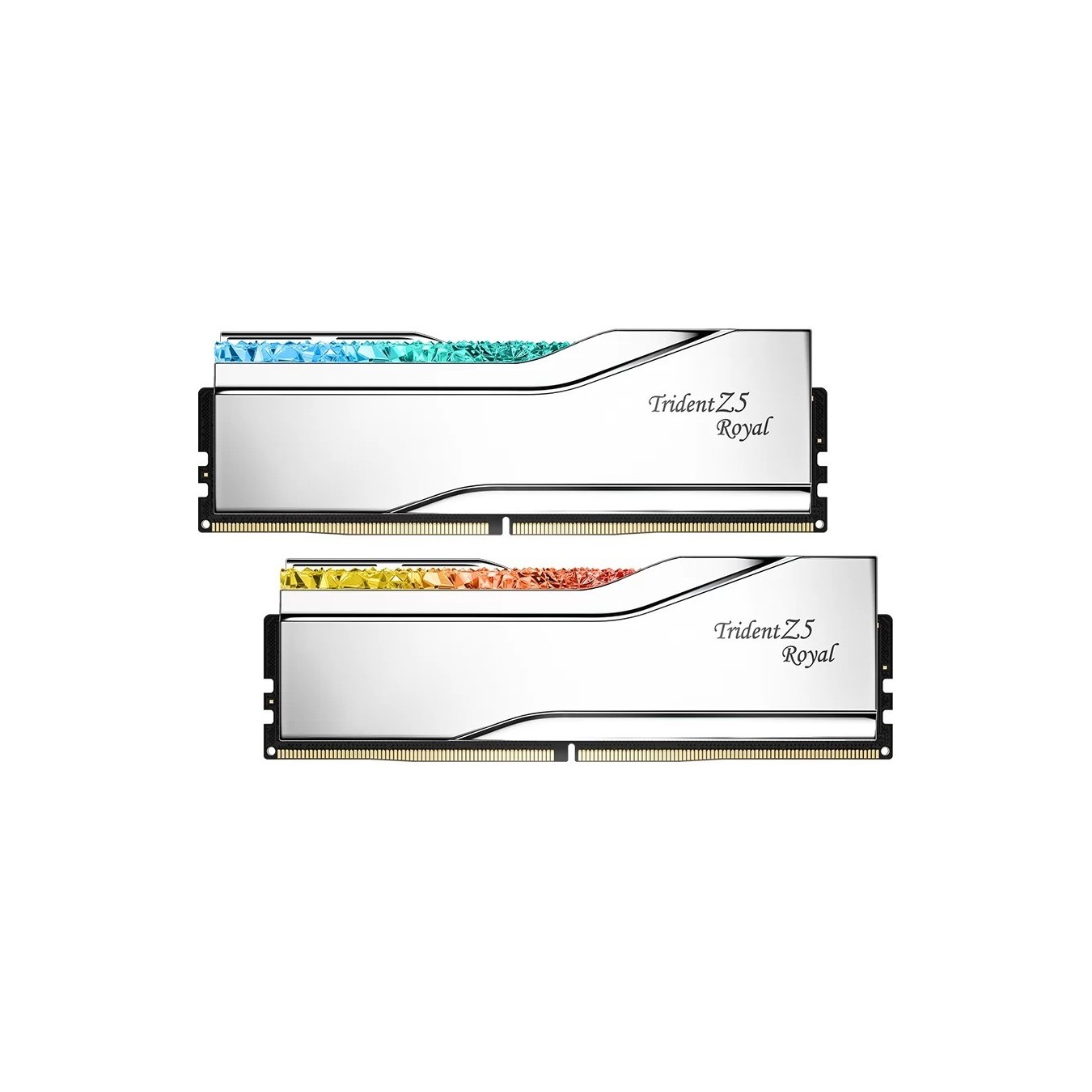 64GB DDR5-6400 CL32 G.Skill KIT (2x32GB) TR5S Royal RGB - F5-6400J3239G32GX2-TR5S - Heatsink
