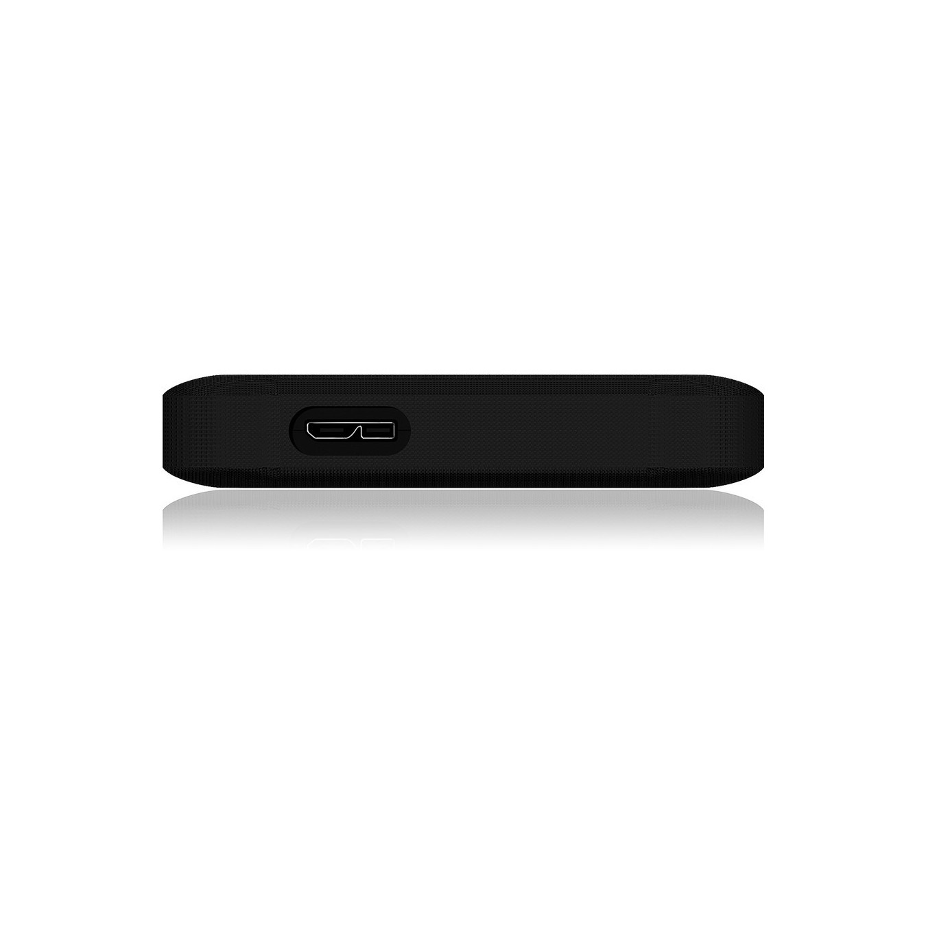 ICY BOX External USB-A 3.0 Enclosure for 2.5" SATA HDD/SSD - IB-233U3-B - Silicone protective sleeve