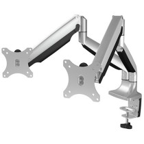 Desk Mount for 2 Monitors up to 81 cm (32 inch) 9 kg per arm - IB-MS504-T - Dual Arm Desk Clamp