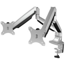 Desk Mount for 2 Monitors up to 81 cm (32 inch) 9 kg per arm - IB-MS504-T - Dual Arm Desk Clamp