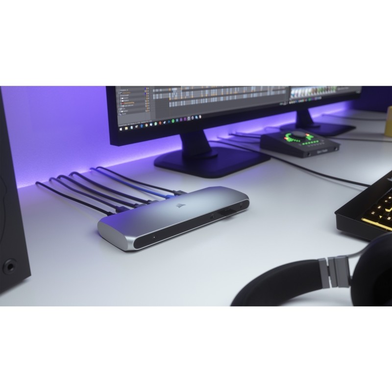 Buy TBT100 Thunderbolt 3 Dock - TBT100 - Stainless steel, 100 W PD, 2x HDMI, TB3... in Cyprus, Nicosia, Limassol, Larnaka, Pafos