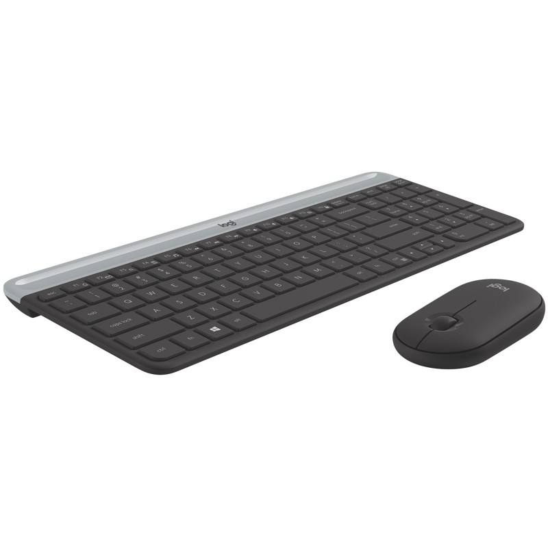 Buy SLIM WRLS KEYBOARD MOUSE COMBO - MK470 - Graphite, AZERTY, 2.4 GHz RF Wireless in Cyprus, Nicosia, Limassol, Larnaka, Pafos