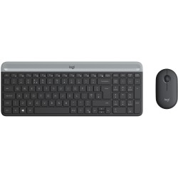 Buy SLIM WRLS KEYBOARD MOUSE COMBO - MK470 - Graphite, AZERTY, 2.4 GHz RF Wireless in Cyprus, Nicosia, Limassol, Larnaka, Pafos