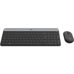 Buy SLIM WRLS KEYBOARD MOUSE COMBO - MK470 - Graphite, AZERTY, 2.4 GHz RF Wireless in Cyprus, Nicosia, Limassol, Larnaka, Pafos