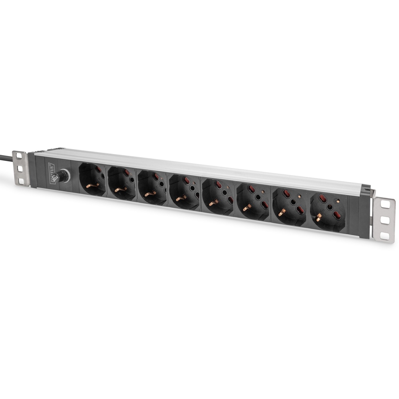 DIGITUS 8-Outlet 1U PDU - IEC C14 input - 8x C13 outlets — Buy in Cyprus with Fast Delivery