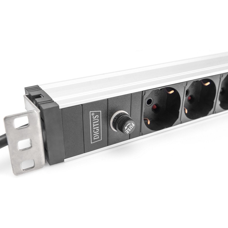 Buy DIGITUS 8-Outlet 1U PDU - IEC C14 input - 8x C13 outlets in Cyprus, Nicosia, Limassol, Larnaka, Pafos