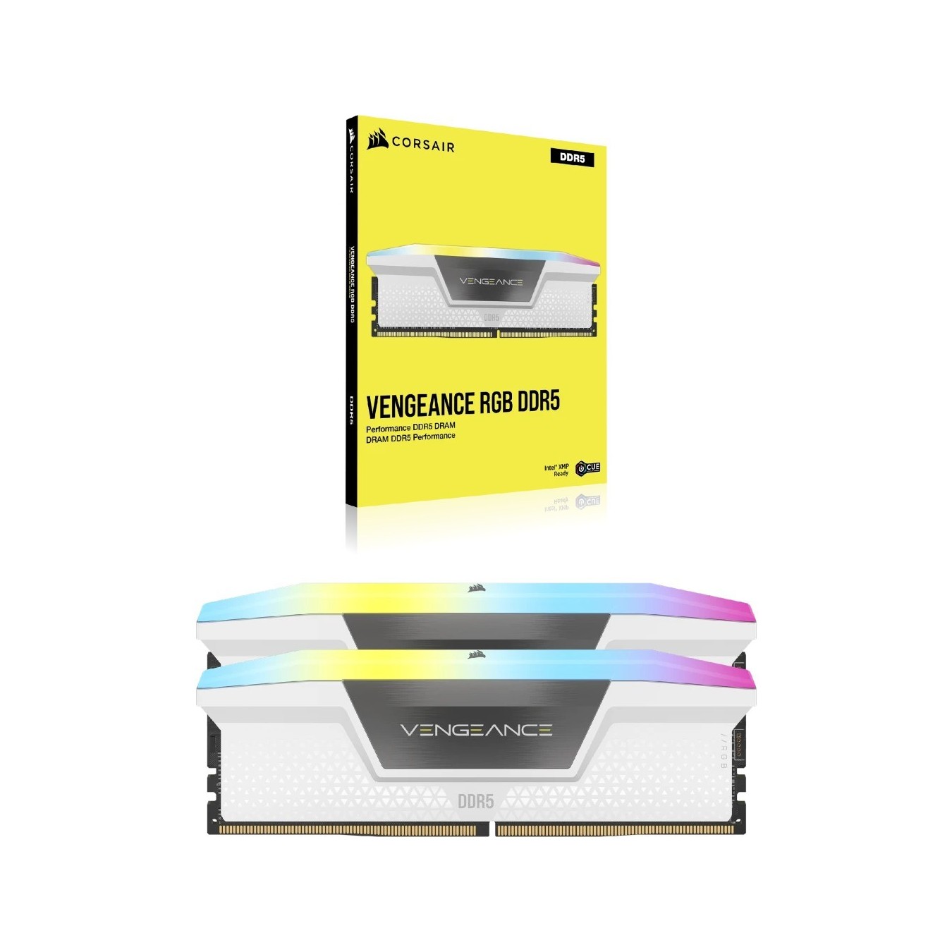 64GB PC 6400 CL32 CORSAIR KIT (2x32GB) VENGEANCE RGB - DDR5-6400 CL32, 2x32GB kit — Buy in Cyprus with Fast Delivery