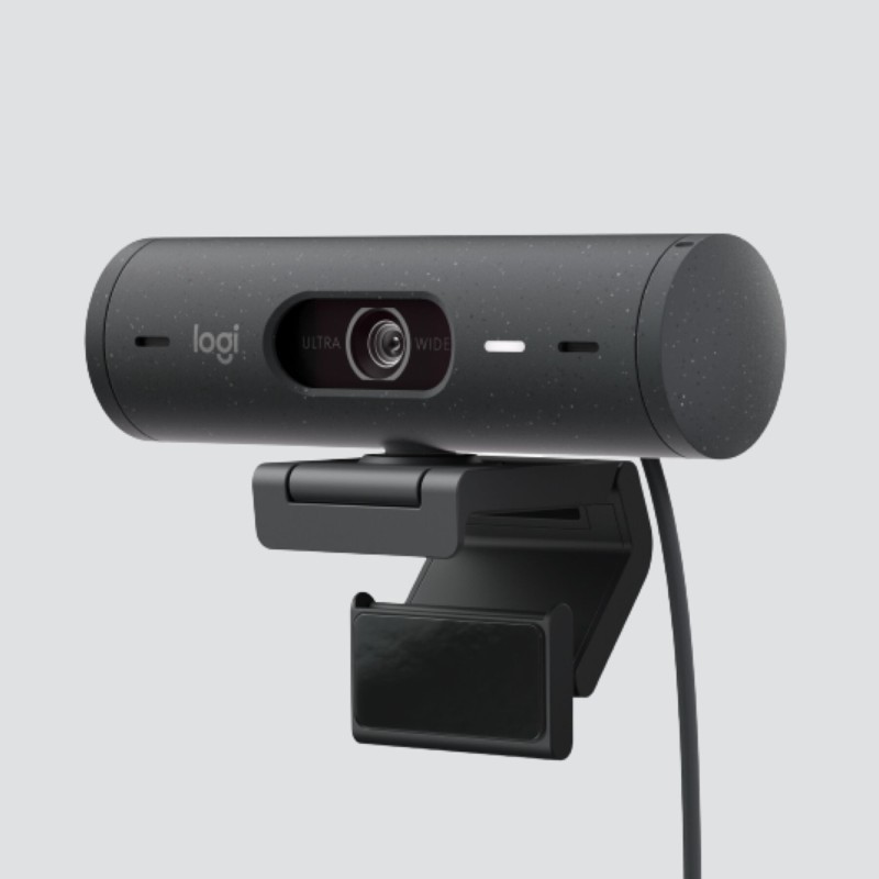 Logitech Brio 500 1080p Full HD USB-C Webcam with Privacy Shutter (Boxed) — Buy in Cyprus with Fast Delivery