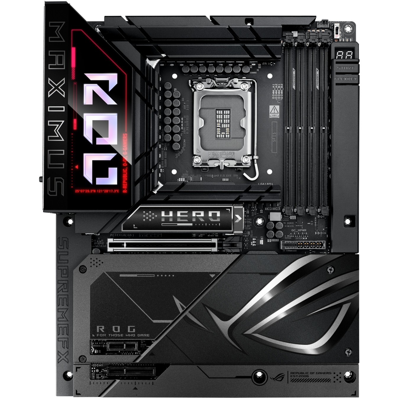 MB ASUS ROG MAXIMUS Z890 HERO BTF - ROG MAXIMUS Z890 HERO BTF - Black, DDR5, 256 GB total, 4 DIMM, ATX