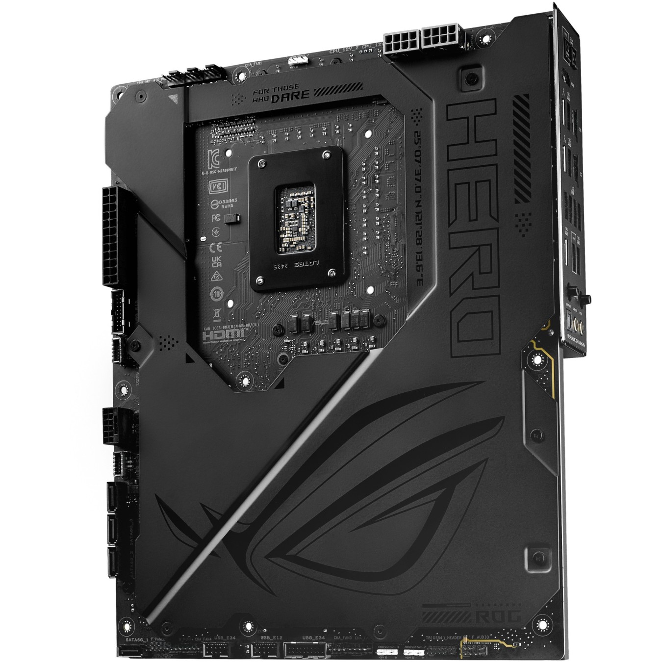MB ASUS ROG MAXIMUS Z890 HERO BTF - ROG MAXIMUS Z890 HERO BTF - Black, DDR5, 256 GB total, 4 DIMM, ATX