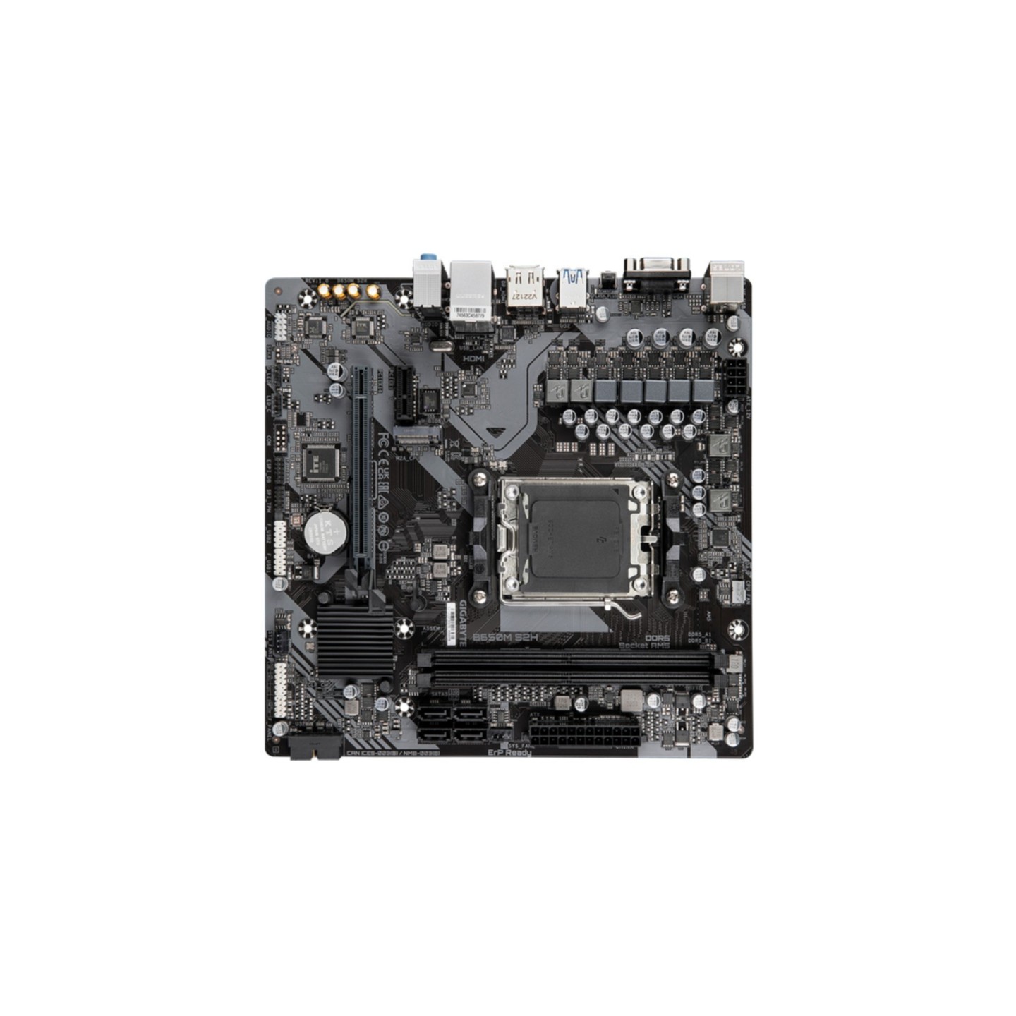 Gigabyte B650M S2H AM5 Micro-ATX Motherboard - DDR5, PCIe 4.0, HDMI 2.1 (Boxed) — Buy in Cyprus with Fast Delivery