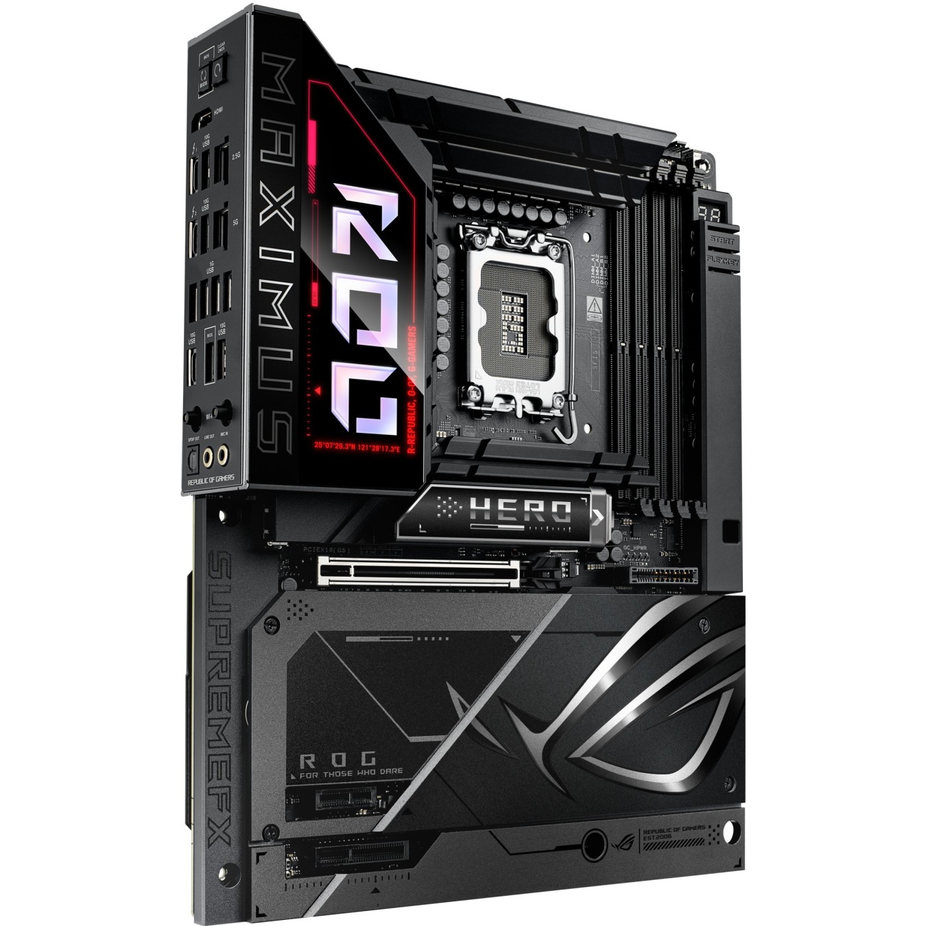 MB ASUS ROG MAXIMUS Z890 HERO BTF - ROG MAXIMUS Z890 HERO BTF - Black, DDR5, 256 GB total, 4 DIMM, ATX