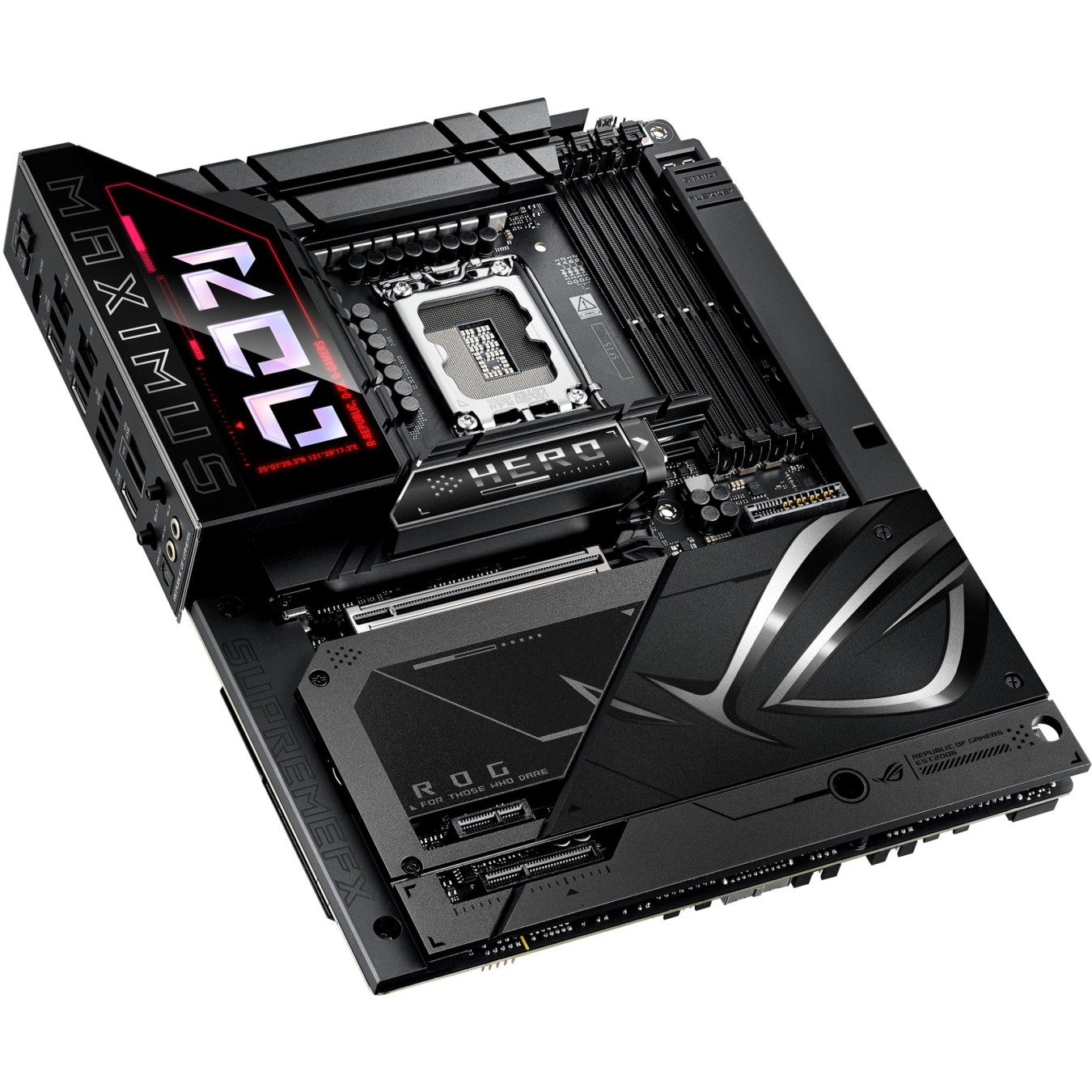 MB ASUS ROG MAXIMUS Z890 HERO BTF - ROG MAXIMUS Z890 HERO BTF - Black, DDR5, 256 GB total, 4 DIMM, ATX